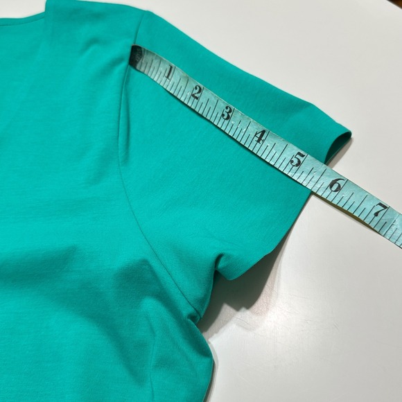 Lauren Ralph Lauren Short Sleeve Scoop Neck Tee Women XL Soft Lightweight Fitted - Picture 8 of 9